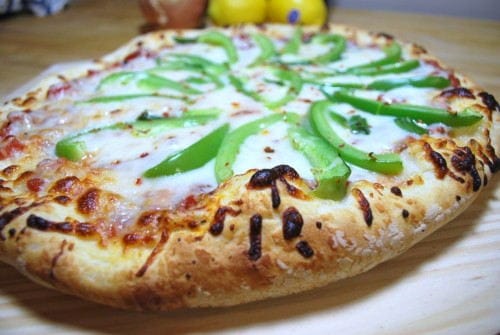 Sour Dough Pizza Perfect crust and great sour dough flavor