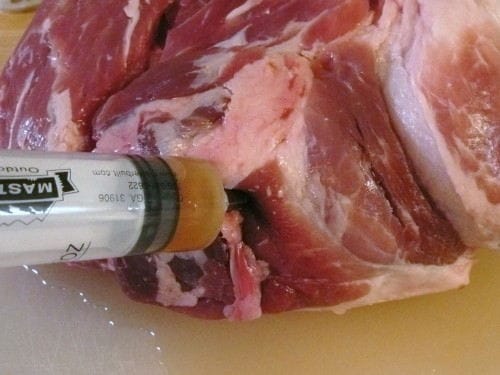 injecting the brine injecting the brine