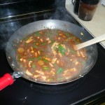 sauce after boiling