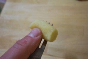 Making Gnocchi Step 1