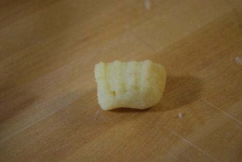 Finished Gnocchi
