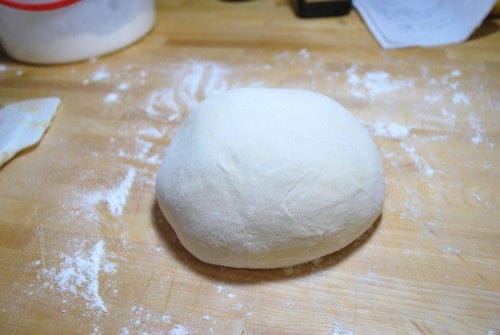 Dough Ball kneeded Perfectly formed dough ball