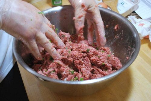 Mixing You can get the job done faster using your hands.