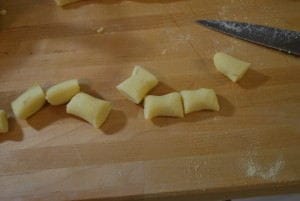 Cut into segments