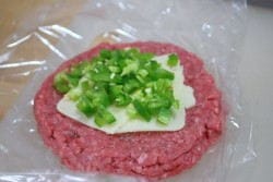 Layer with cheese and jalapenos