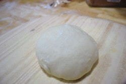 Dough Ball Dough after allowing it to rise for 30 mins