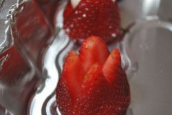 Cut Strawberries