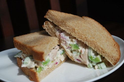 Chicken Salad Sandwich I have always loved chicken salad. It is amazing.