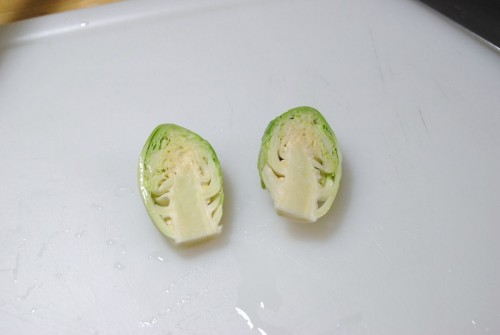 Cut in half Cut in half