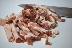 Sliced bacon Sliced bacon