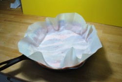 Cover with parchment Cover with parchment