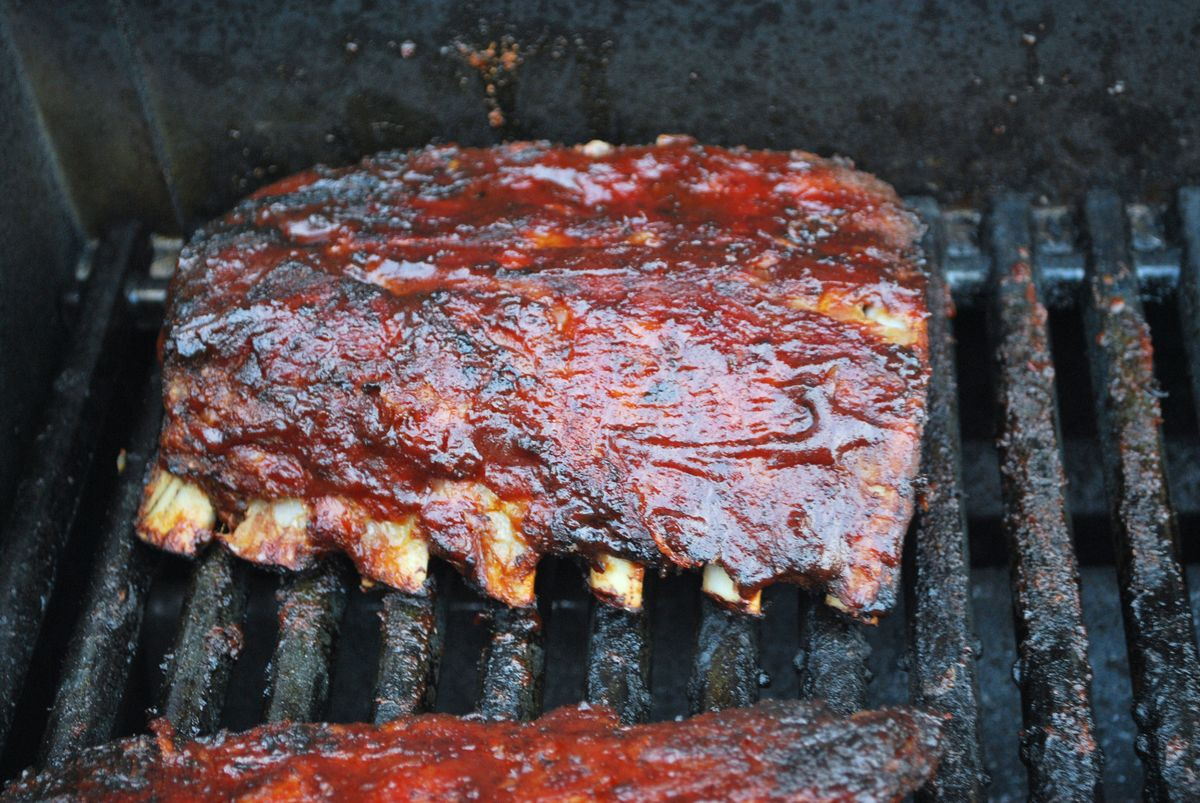 Bbq Ribs On A Gas Grill Savoryreviews,How To Make An Origami Rose With A Dollar Bill