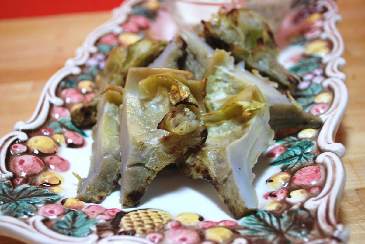 Grilled Artichoke Hearts SavoryReviews