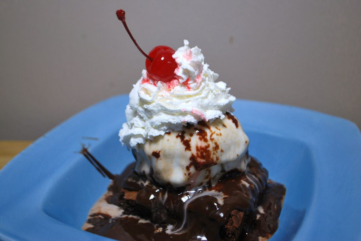 Ice Cream Brownie Sundae SavoryReviews