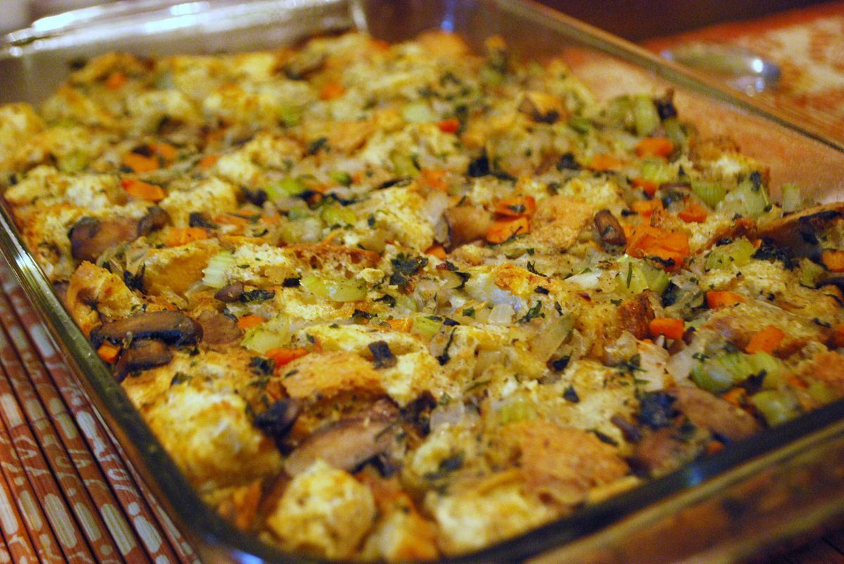 Vegetable Herb Stuffing SavoryReviews