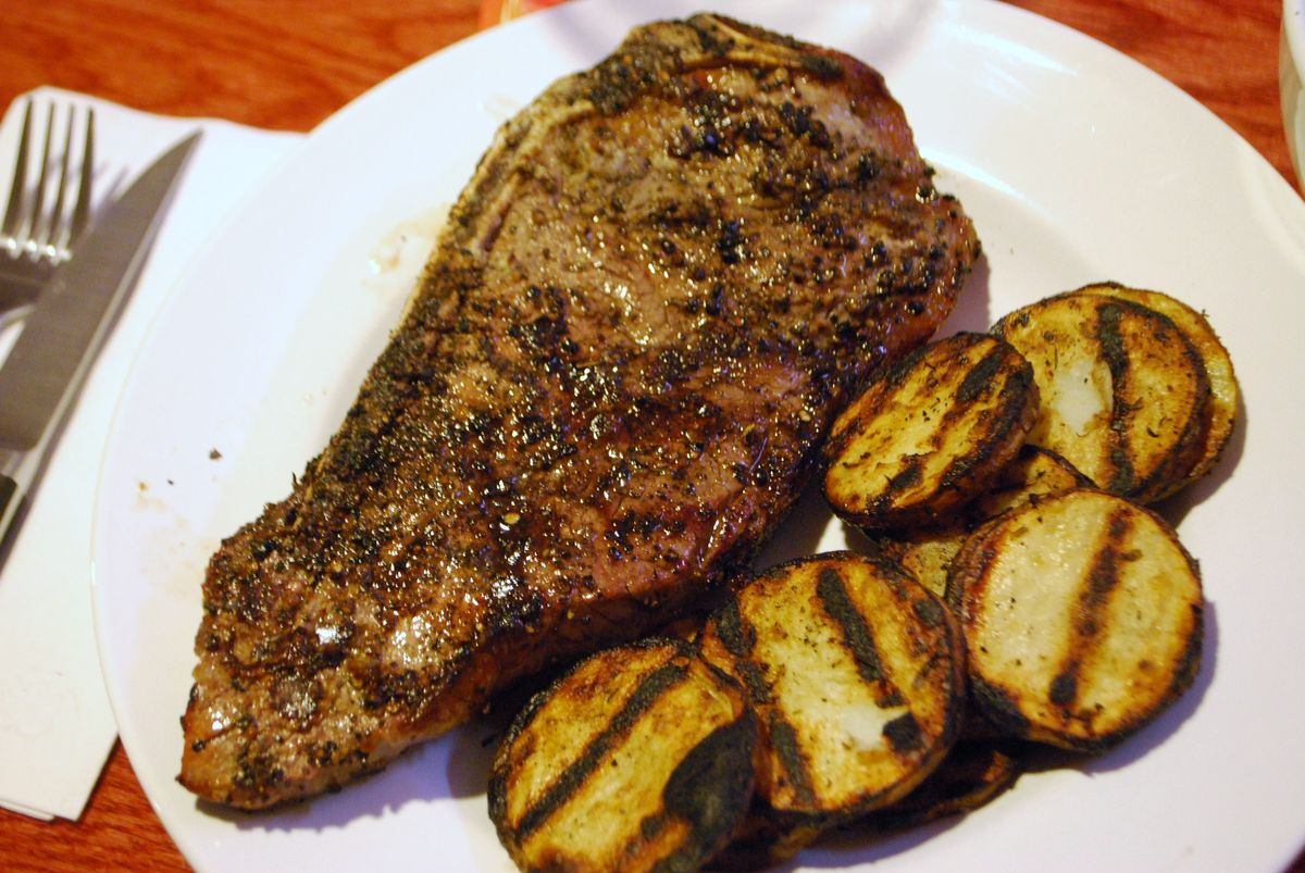 Grilled Peppercorn Steak SavoryReviews