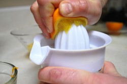 Juicing an Orange