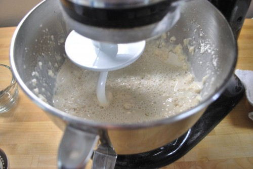 Whip the ingredients together Whip the ingredients together