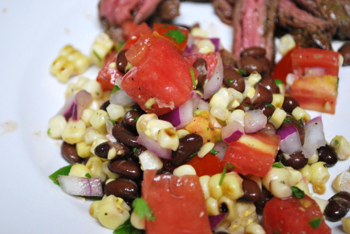 Roasted Corn and Black Bean Salad SavoryReviews