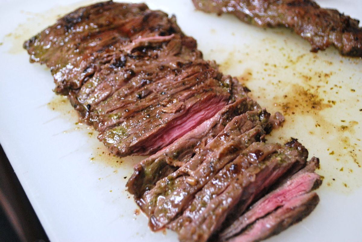 Grilled Skirt Steak with Chimichurri Sauce SavoryReviews