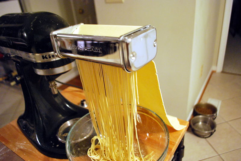 Homemade Noodles a la KitchenAid SavoryReviews