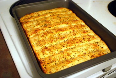 Cooked Breadsticks Cooked Breadsticks
