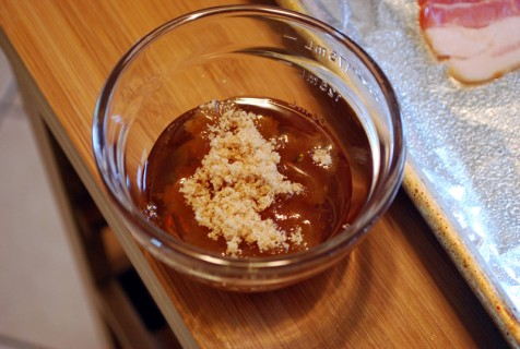 Maple syrup and brown sugar glaze