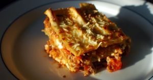 Dana's Birthday Lasagna