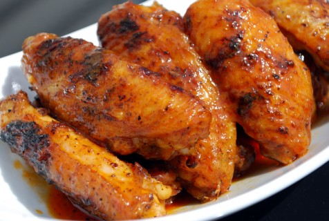 Grilled Hot Wings