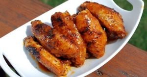 Grilled Hot Wings