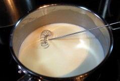 Add the milk
