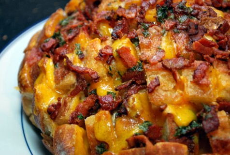Cheddar Bacon Ranch Pull Bread Cheddar Bacon Ranch Pull Bread