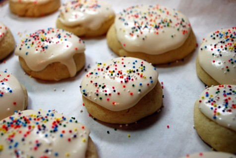 Frost the cookies Frost the cookies