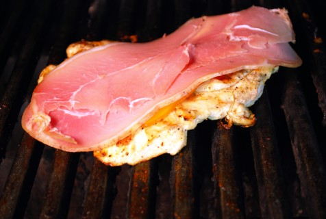 Top with the Prosciutto