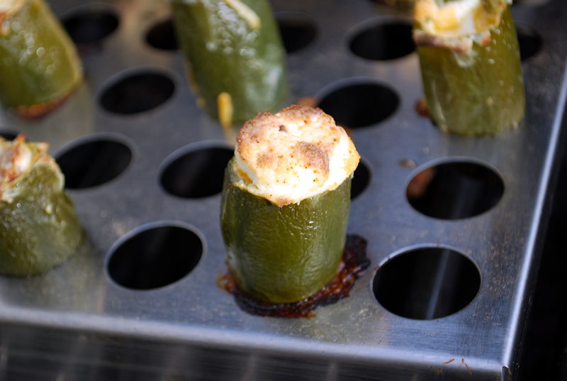 Grilled stuffed Jalapenos SavoryReviews