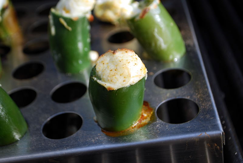 Grilled stuffed Jalapenos SavoryReviews