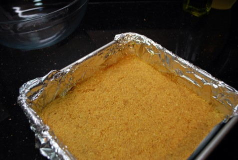 Press into the pan