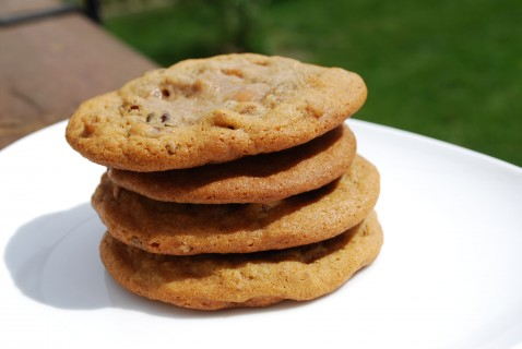 Caramel Pecan Cookies