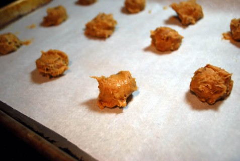 Portion the cookies