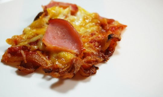 Bacon Crust Pizza Bacon Crust Pizza