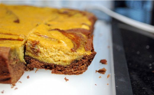 Cool and cut into brownies