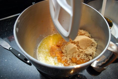 The wet ingredients