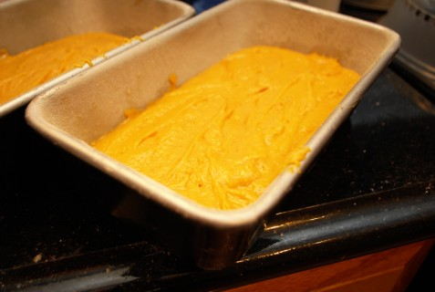Divide up the batter