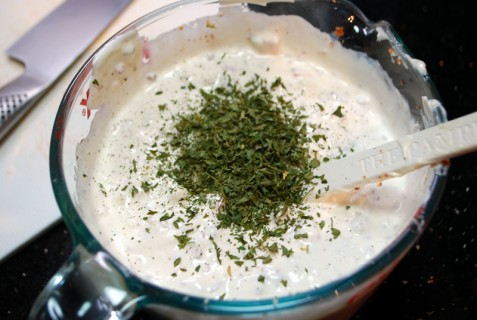 Add the seasonings Add the seasonings
