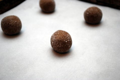 Space out on a cookie sheet Space out on a cookie sheet