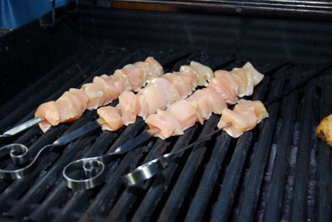 Grill the chicken