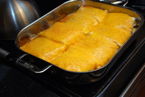 Remove from the oven and serve