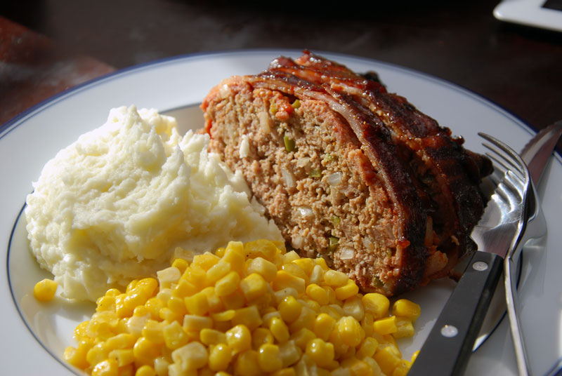 Bacon Wrapped Smoked Meatloaf SavoryReviews