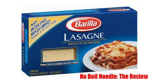 Review No Boil Lasagna Noodles Savoryreviews