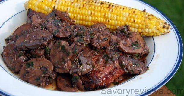 Red Wine Mushroom Sauce